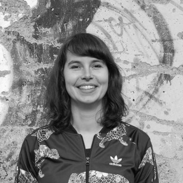 Pola Hahn, Vision Kino, (c) privat Porträtfoto in schwarz-weiß Pola Hahn